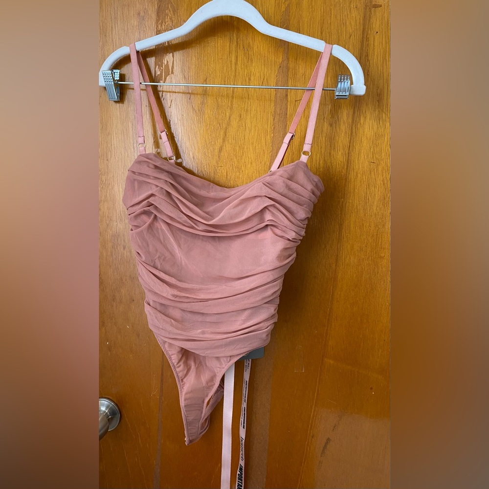 House of CB ruched bodysuit